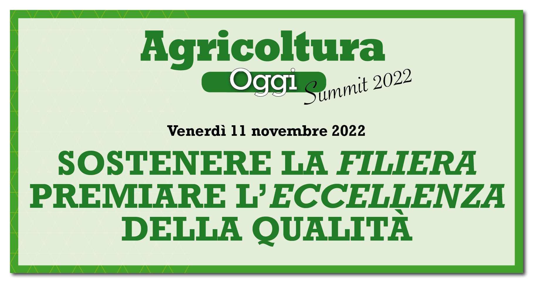 AgricolturaOggi Summit 2022