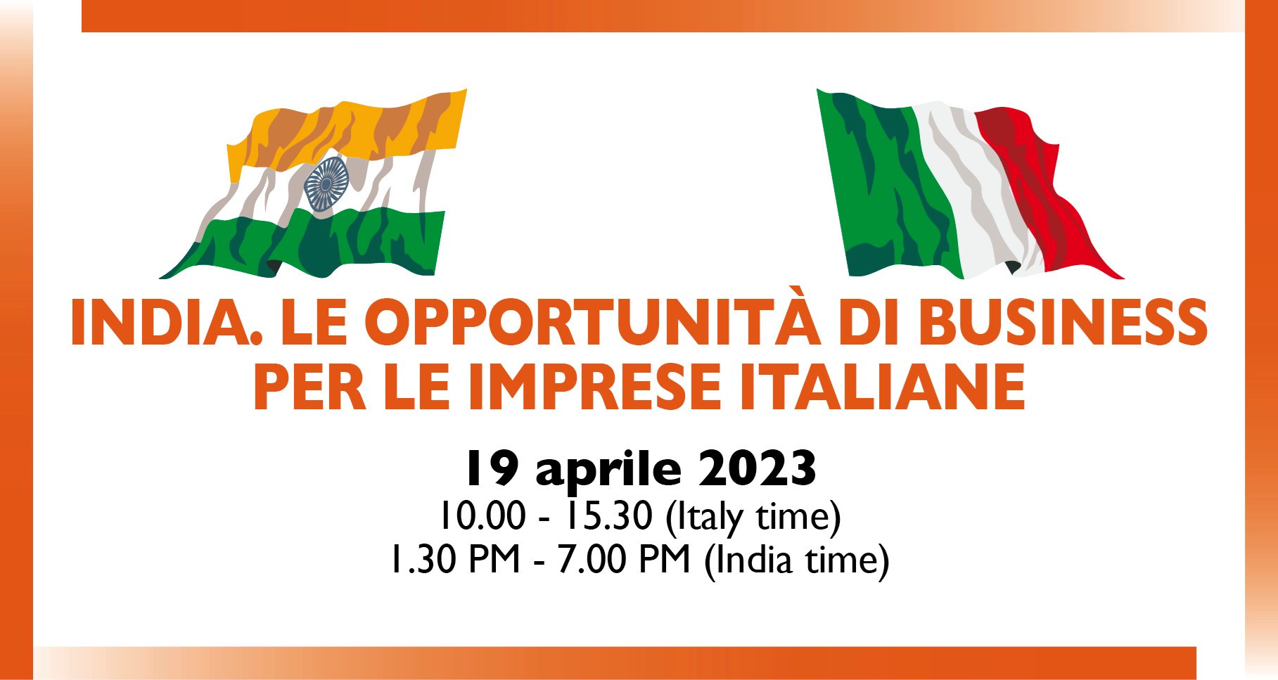 India. Le opportunità di Business per le Imprese Italiane 2023