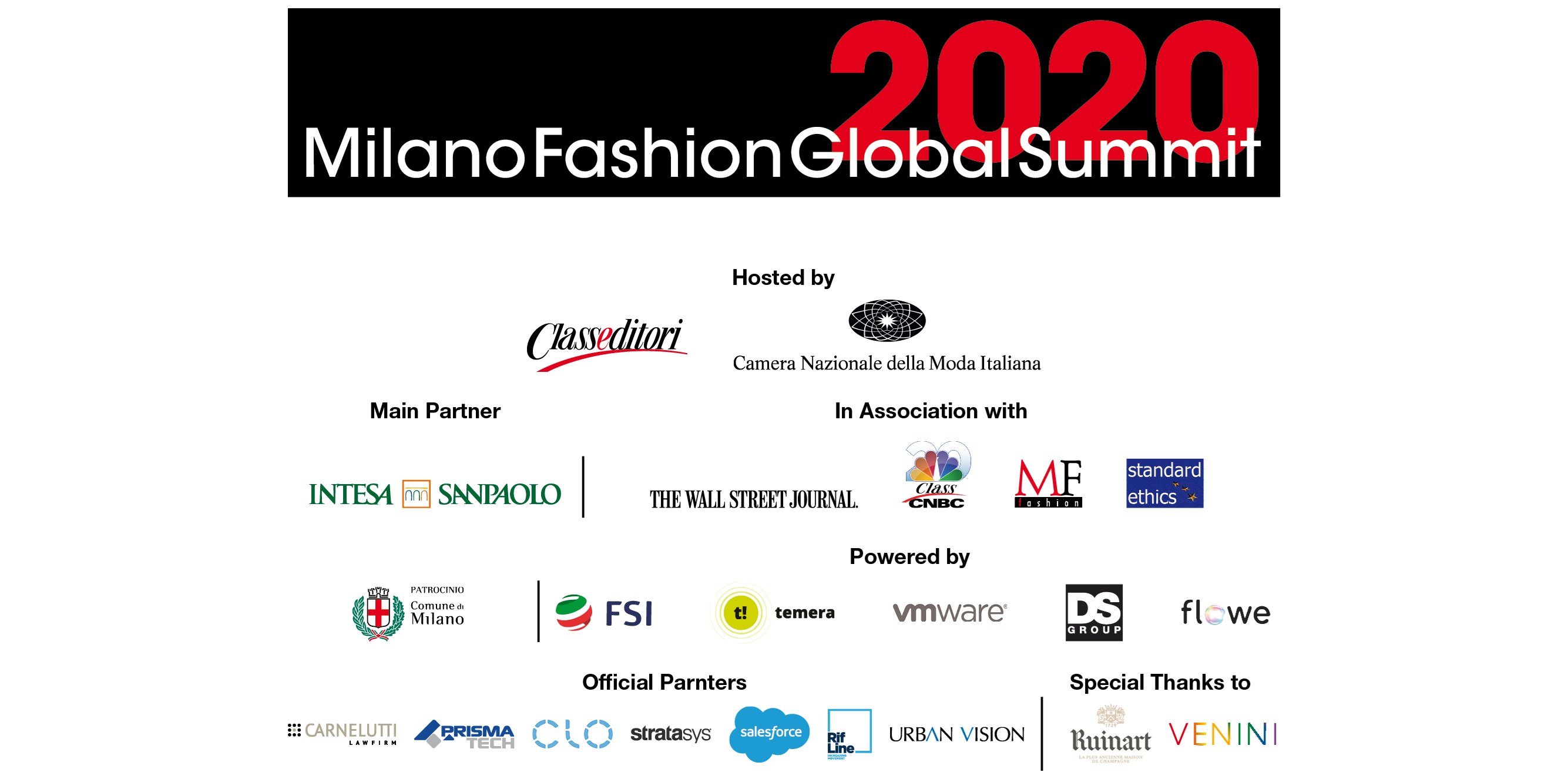 Milano Fashion Global Summit 2020